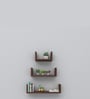 Easton Wall Shelf In Dark Acacia Color