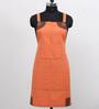 Easy Bake Orange Cotton Apron
