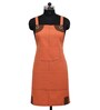 Easy Bake Orange Cotton Apron