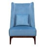 Easy Lounge Chair In Light Blue Colour