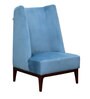 Easy Lounge Chair In Light Blue Colour