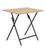 EasyFold Folding Study Table in Urban Teak Finish