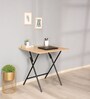 EasyFold Folding Study Table in Urban Teak Finish