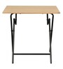 EasyFold Folding Study Table in Urban Teak Finish