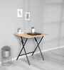 EasyFold Folding Study Table in Urban Teak Finish