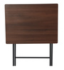 EasyFold Foldable Study Table in Dark Acacia Finish