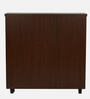 EasySlide 16-Pairs Shoe Cabinet In Classic Walnut Finish
