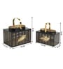 Black Eaves Lanterns Set
