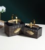 Black Eaves Lanterns Set