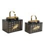 Black Eaves Lanterns Set