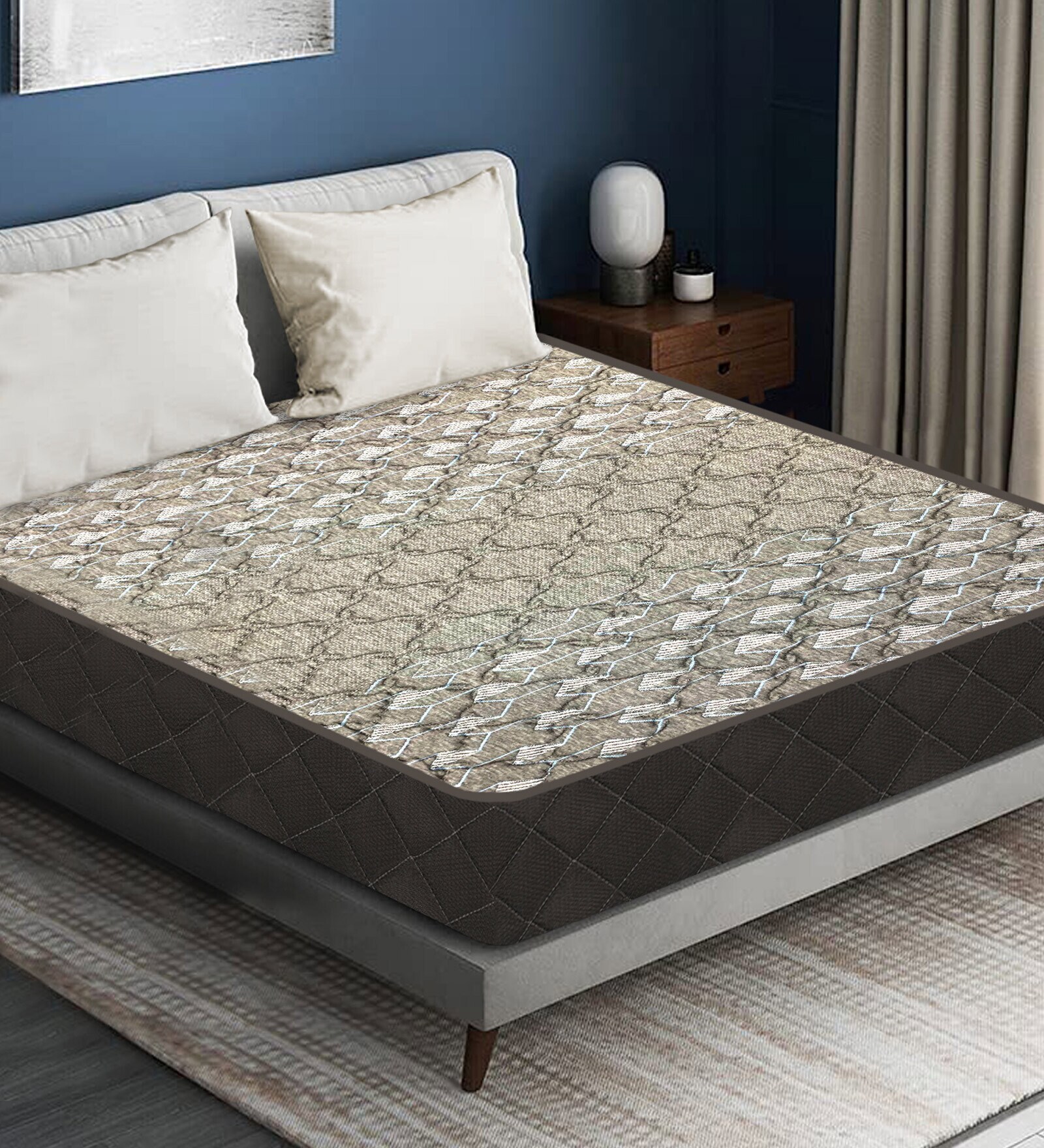 Buy Ebon 3Zone 10 Inches Memory Foam King Size Mattress with HerbFRESH