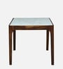 Ebeltoft Sheesham Wood 6 Seater Dining Set In Provincial Teak Finish With Porcelain Top