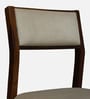 Ebeltoft Sheesham Wood 6 Seater Dining Set In Provincial Teak Finish With Porcelain Top