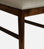Ebeltoft Sheesham Wood 6 Seater Dining Set In Provincial Teak Finish With Porcelain Top