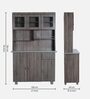 Ebetsu Wide Crockery Units in Sonoma Dark Finish