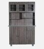 Ebetsu Wide Crockery Units in Sonoma Dark Finish
