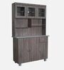 Ebetsu Wide Crockery Units in Sonoma Dark Finish