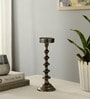 Ebon Whisper Black Candle Holders