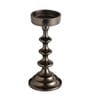 Ebon Whisper Candle Holders Set Of 3 In Black