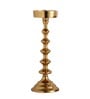 Ebon Whisper Gold Candle Holders