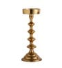 Ebon Whisper Gold Candle Holders