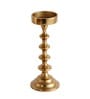 Ebon Whisper Gold Candle Holders