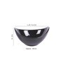Ebony Black 250ml (Set of 2) Ceramic Dinner Bowl