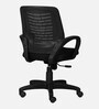 Ebony Breathable Mesh Ergonomic Chair in Black Colour