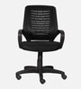 Ebony Breathable Mesh Ergonomic Chair in Black Colour