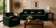 Eco Prima (3+1+1) Sofa Set Sofa In Green Color