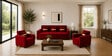 Eco Prima (3+1+1) Sofa Set Sofa In Maroon Color