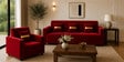 Eco Prima (3+1+1) Sofa Set Sofa In Maroon Color