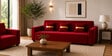 Eco Prima (3+1+1) Sofa Set Sofa In Maroon Color