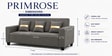 Eco Prima 3 Seater Sofa In Grey Color
