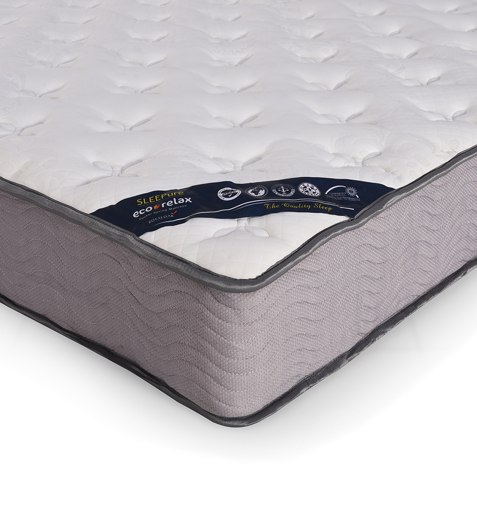 Buy Eco relax Pocket Spring & Latex Foam Queen Size 78x60 11\ Thick