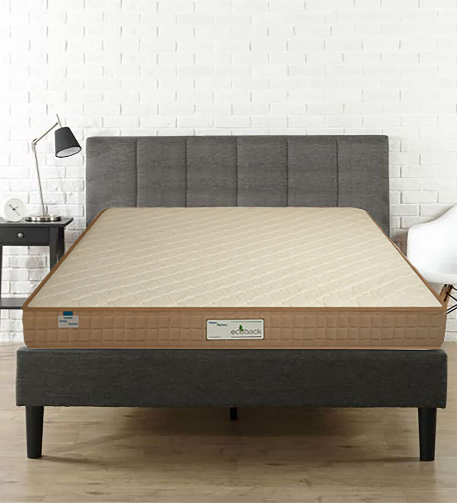 Buy Ecoback Dual Comfort 72x30x4 Inches Foam Single Bed Mattress by ...