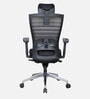 Echo Breathable Mesh Ergonomic Chair In Black Colour