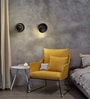 Eclipse Sand Black Novelty Wall Sconce LED Light