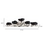 Eclora T-Light Holder In Black