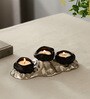 Eclora T-Light Holder In Black