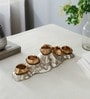 Eclora T-Light Holder In Gold