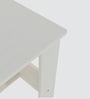 ECO Corner rounded Top, One Middle Tier Shelve in Highland Pine Finish