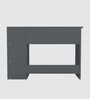ECO Corner rounded Top with 3 Tier Side Storage in Slate Grey Finish