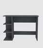 ECO Corner rounded Top with 3 Tier Side Storage in Slate Grey Finish
