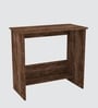 ECO Corner rounded Top with One Tier Open Shelve in Cochwood Brown anti finger impression Finish