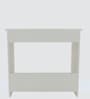 ECO Corner rounded Top with One Tier Open Shelve in Highland Pine anti finger impression Finish