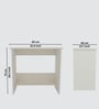 ECO Corner rounded Top with One Tier Open Shelve in Highland Pine anti finger impression Finish