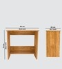 ECO Corner rounded Top with One Tier Open Shelve in Plateau Apple anti finger impression Finish