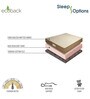 Ecoback Dual Comfort 75x60x4 Inches Foam Queen Bed Mattress