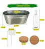 Ecofynd 3 In 1 Diy Growkit For Marigold Sunflower And Cosmos Mix